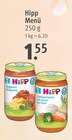 Menü von Hipp für 1,55 € bei Rossmann im Angebot Menü von Hipp im aktuellen Rossmann Prospekt
