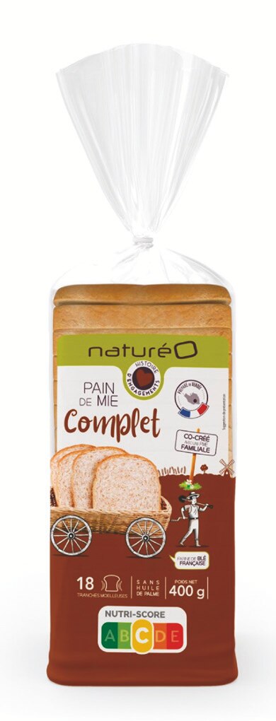 NaturéO Lens - PAIN DE MIE COMPLET - 400 G Promo PAIN DE MIE COMPLET - 400 G dans le catalogue NaturéO La bio pour tous à Lens