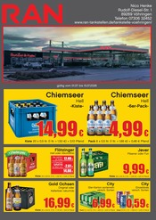 Bier im RAN Prospekt in Illertissen Aktueller RAN Prospekt mit Bier, "RAN", Seite 1