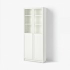 Bücherregal mit Paneel-/Vitrtüren weiß im IKEA Prospekt Bücherregal mit Paneel-/Vitrtüren weiß von BILLY / OXBERG im aktuellen IKEA Prospekt für 149,99 €
