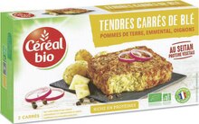 Tendres carrés de blé bio - Géant Casino à Échirolles Tendres carrés de blé bio en promo chez Géant Casino Échirolles à 2,06 €