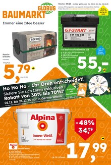 Globus-Baumarkt Prospekt Immer eine Idee besser mit  Seiten in Speyer und Umgebung