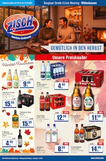 Zisch Prospekt der KW 41 "Aktuelle Angebote" Aktueller Zisch Prospekt "Aktuelle Angebote" Seite 1 von 5 Seiten