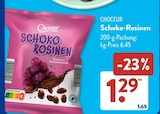 Schoko-Rosinen von Choceur im aktuellen ALDI SÜD Prospekt für 1,29 €