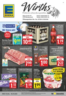 Warsteiner im aktuellen EDEKA Prospekt (Gummersbach) Warsteiner im EDEKA Prospekt "Aktuelle Angebote" mit 24 Seiten (Gummersbach)