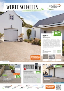 Raiffeisen Waren GmbH Prospekt WERTE SCHAFFEN mit 8 Seiten