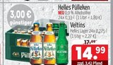 Getränke Quelle WVG Zerbst - Helles Pülleken Angebot im Prospekt Helles Pülleken bei Getränke Quelle WVG im Zerbst Prospekt für 14,99 €