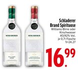 Williams-Birne von Schladerer im aktuellen EDEKA Prospekt für 16,99 €