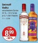 Smirnoff im V-Markt Prospekt Vodka von Smirnoff im aktuellen V-Markt Prospekt für 8,99 €