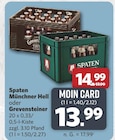 Münchner Hell im Angebot bei combi in Detmold Münchner Hell Angebote von Spaten bei combi Detmold für 13,99 €