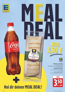 Coca Cola im aktuellen EDEKA Prospekt (Schonungen) Coca Cola im EDEKA Prospekt "Wir lieben Lebensmittel!" mit 40 Seiten (Schonungen)