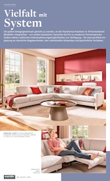 Eckgarnitur im Segmüller Prospekt Bestes Handwerk seit 1925 auf S. 10