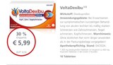 VoltaDexibu bei LINDA Premiumapotheke im Losheim Prospekt für 5,99 €