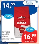 Aktuelle Lavazza Angebote bei budni in Hamburg Aktuelles Qualità Rossa Angebot bei budni in Hamburg ab 14,99 €