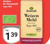 Alnatura Bio Weizenmehl im Angebot bei GLOBUS in Erfurt Alnatura Bio Weizenmehl Angebote bei GLOBUS Erfurt für 1,39 €