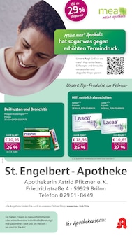 mea - meine apotheke Prospekt der KW 6 "Unsere Februar-Angebote" Aktueller mea - meine apotheke Prospekt "Unsere Februar-Angebote" Seite 1 von 4 Seiten