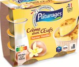 Crème aux Œufs Saveur Vanille - Pâturages dans le catalogue Intermarché Hyper