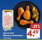 Hähnchen-Unterkeulen von Meine Metzgerei im aktuellen ALDI SÜD Prospekt für 4,49 €