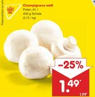 Netto Marken-Discount Neunkirchen - Champignons weiß Angebot im Prospekt Champignons weiß bei Netto Marken-Discount im Neunkirchen Prospekt für 1,49 €