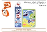 WC Gel im Müller Prospekt WC Gele von Domestos im aktuellen Müller Prospekt