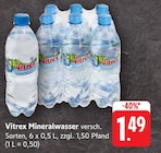 EDEKA Waldshut-Tiengen - Mineralwasser Angebot im Prospekt Mineralwasser bei EDEKA im Waldshut-Tiengen Prospekt für 1,49 €