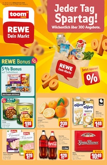 REWE Prospekt Dein Markt mit  Seiten in Herne und Umgebung