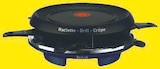 Raclette Grill Crêpe - Tefal en promo chez Hyper U Saintes à 29,99 €