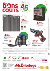 Aspirateur Angebote im Prospekt "LA CHALEUR nous RAPPROCHE depuis 45 ans" von Mr.Bricolage Aspirateur Angebote im Prospekt "LA CHALEUR nous RAPPROCHE depuis 45 ans" von Mr.Bricolage auf Seite 4