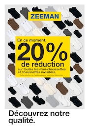 Prix et réduction Lingerie dans le prospectus Zeeman en cours Offre Lingerie dans le catalogue Zeeman du moment à la page 7