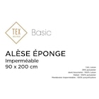 Alèse bouclette "imperméable" en promo chez Carrefour Sète à 6,99 €