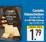 Käsescheiben Höhlenkäse im EDEKA Prospekt Käsescheiben Höhlenkäse von Castello im aktuellen EDEKA Prospekt für 1,79 €