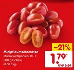 Aktuelles Minipflaumentomaten Angebot bei Netto Marken-Discount in Pforzheim ab 1,79 €