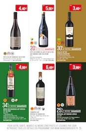 Promotion Vin Rouge dans le prospectus Supermarchés Match, valable du 02/12/2025 au 14/12/2025 Promo Vin Rouge dans le catalogue Supermarchés Match du moment à la page 25