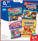 Fruchtgummi von Haribo für 0,77 € bei budni im Angebot Fruchtgummi von Haribo im aktuellen budni Prospekt