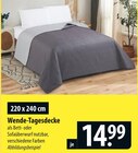 Aktuelles Wende-Tagesdecke Angebot bei famila Nordost in Lübeck ab 14,99 €