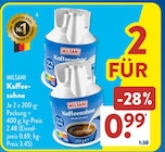 Kaffeesahne von MILSANI im aktuellen ALDI SÜD Prospekt