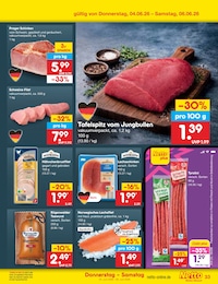Rindfleisch Angebot & Preis im aktuellen Netto Marken-Discount Prospekt Rindfleisch Angebot im aktuellen Netto Marken-Discount Prospekt auf Seite 47