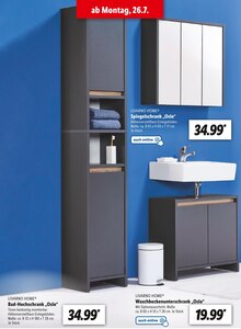 Lidl Neustrelitz - Spiegelschrank, Bad-Hochschrank oder Waschbeckenunterschrank „Oslo“ Spiegelschrank, Bad-Hochschrank oder Waschbeckenunterschrank „Oslo“ Angebot bei Lidl Neustrelitz im Prospekt GRIECHISCHE VIELFALT