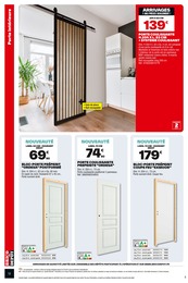 Prix et réduction Porte Coulissante dans le prospectus Brico Dépôt en cours Offre Porte Coulissante dans le catalogue Brico Dépôt du moment à la page 12