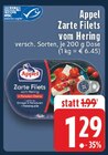 Aktuelle Hering Angebote bei E center in Duisburg Aktuelles Zarte Filets vom Hering Angebot bei E center in Duisburg ab 1,29 €