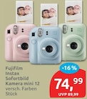 Aktuelle Kamera Angebote bei budni in Berlin Aktuelles Sofortbild Kamera mini 12 Angebot bei budni in Berlin ab 74,99 €