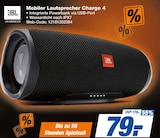 Mobiler Lautsprecher Charge 4 Angebote von JBL bei HEM expert Schwäbisch Hall für 79,00 €