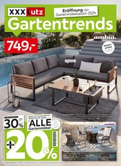 Aktueller XXXLutz Möbelhäuser Prospekt mit Sessel, "Gartentrends", Seite 1