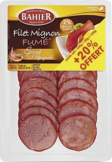 Filet Mignon Fumé Nature - Géant Casino à Malakoff Filet Mignon Fumé Nature en promo chez Géant Casino Malakoff à 2,29 €
