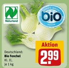 Bio Fenchel im Angebot bei REWE in Weiden Bio Fenchel Angebote von Naturland bei REWE Weiden für 2,99 €