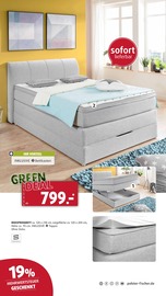 Aktueller Polstermöbel Fischer Prospekt mit Schlafzimmer, "GREEN-SHOPPING-WEEKS", Seite 26