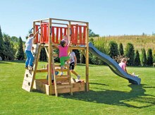 OBI Kissenbrück - Spielturm FUN Spielturm FUN Angebot bei OBI Kissenbrück im Prospekt "SPIELGERÄTEKATALOG 2020"