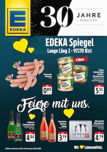 Sekt im aktuellen EDEKA Prospekt (Würzburg) Sekt im EDEKA Prospekt "Aktuelle Angebote" mit 2 Seiten (Würzburg)