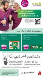 mea - meine apotheke Apotheken Prospekt der aktuellen Woche mit 4 Seiten, gültig von 01.09.2025 bis 30.09.2025, in Wahlstedt und Umgebung Aktueller mea - meine apotheke Apotheken Prospekt in Wahlstedt und Umgebung, "Unsere September-Angebote" mit 4 Seiten, 01.09.2025 - 30.09.2025
