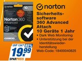 expert - Sicherheitssoftware 360 Advanced Attach Angebot im Prospekt Sicherheitssoftware 360 Advanced Attach bei expert im Prospekt "" für 19,99 €